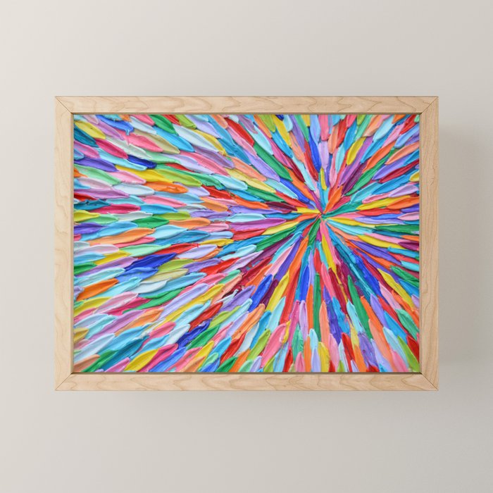 Rainbow Portal 2 Mini Art Print Gallery Image 1