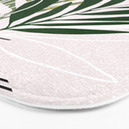 Olive Branches Contemporary Botanical Art Bath Mat Gallery Image 3