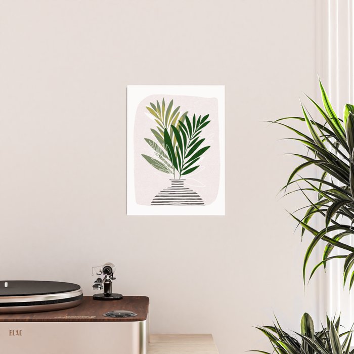 Olive Branches Contemporary Botanical Art Poster Gallery Image 2