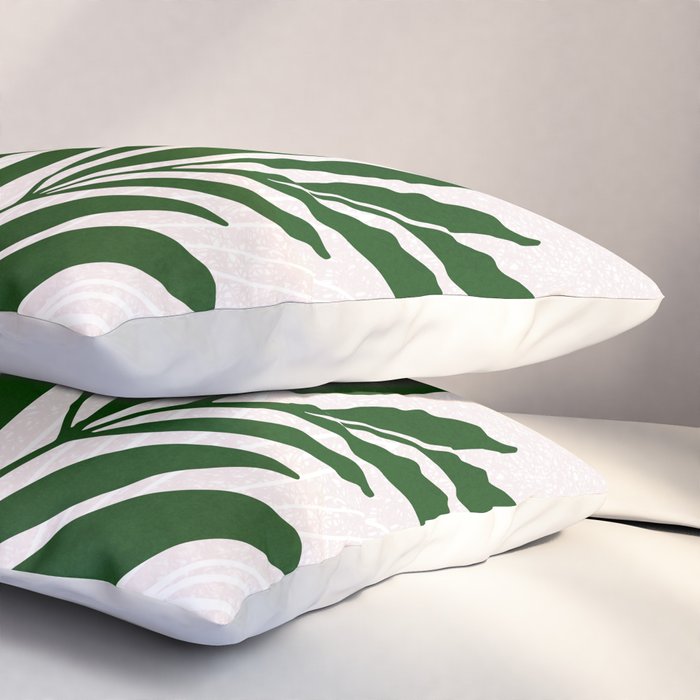 Olive Branches Contemporary Botanical Art Pillow Sham Gallery Image 3