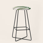 Olive Branches Contemporary Botanical Art Stool Gallery Image 1