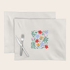 Abstract Florals Placemat Gallery Image 1