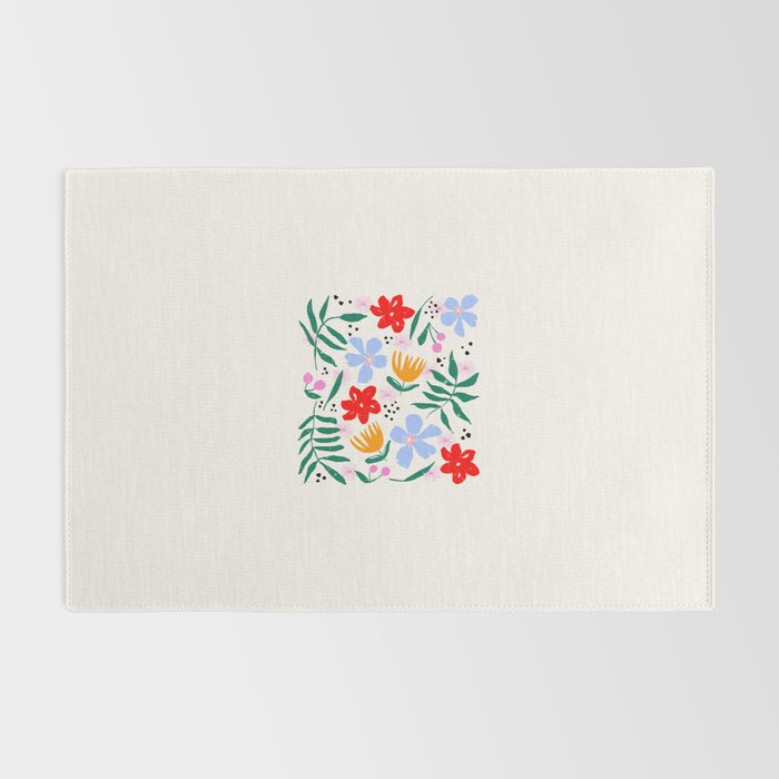Abstract Florals Rug Gallery Image 2