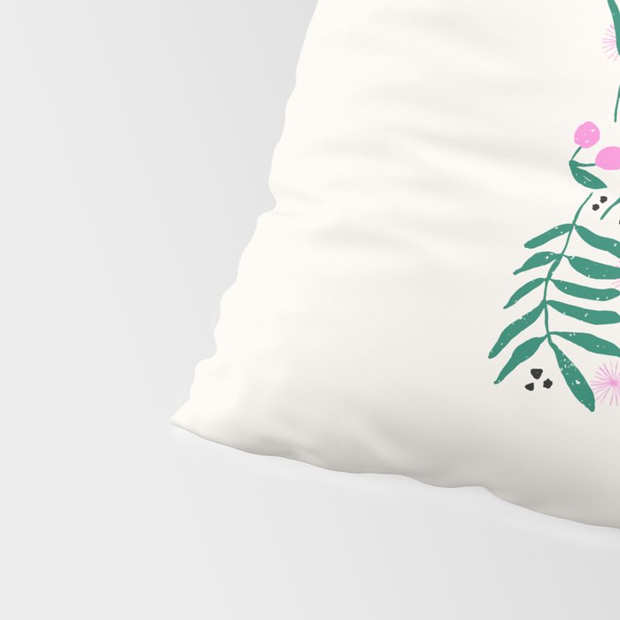 Abstract Florals Pillow Sham Gallery Image 4