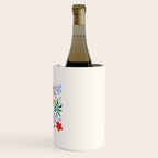 Abstract Florals Wine Chiller Gallery Image 3
