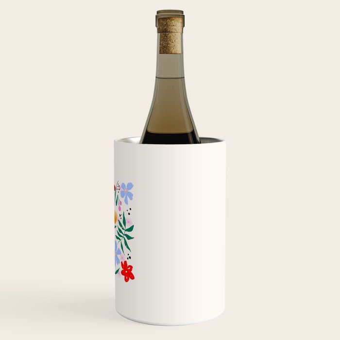 Abstract Florals Wine Chiller Gallery Image 3