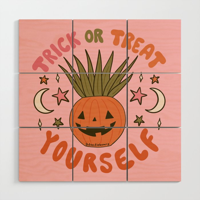 Trick or Treat Yourself Wood Wall Art Gallery Image 1