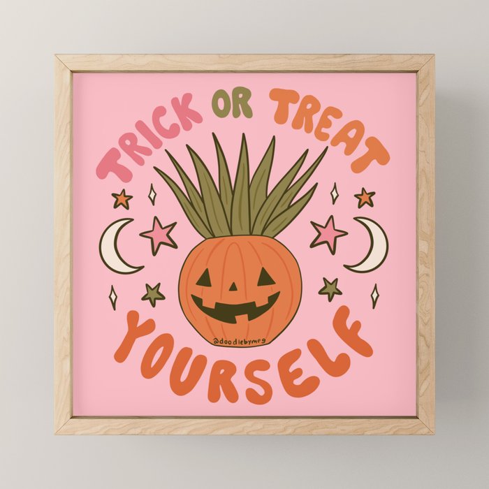 Trick or Treat Yourself Mini Art Print Gallery Image 1