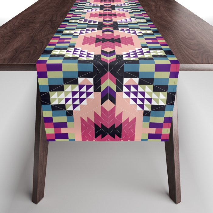 MP Tribal geometric B Table Runner Gallery Image 1