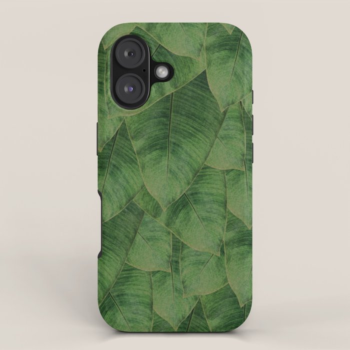 Banana Leaf III iPhone Case Gallery Image 1