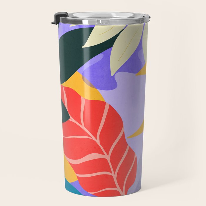 Jungle Abstract 17 Travel Mug Gallery Image 3