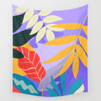 Jungle Abstract 17 Wall Tapestry Gallery Image 4