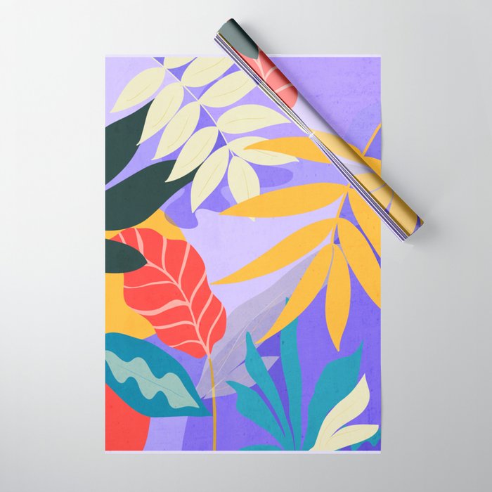 Jungle Abstract 17 Wrapping Paper Gallery Image 1