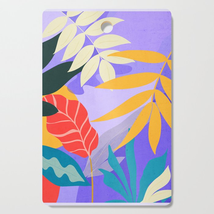 Jungle Abstract 17 Cutting Board Gallery Image 1