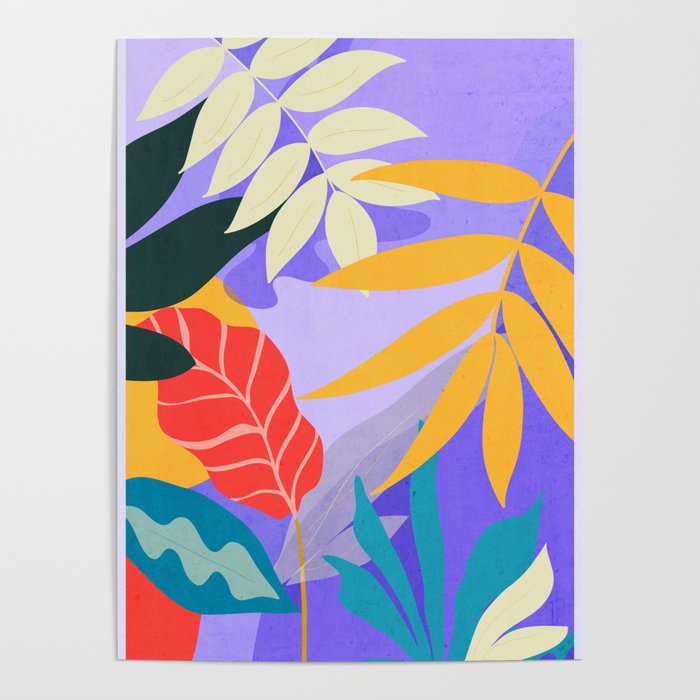 Jungle Abstract 17 Poster Gallery Image 4