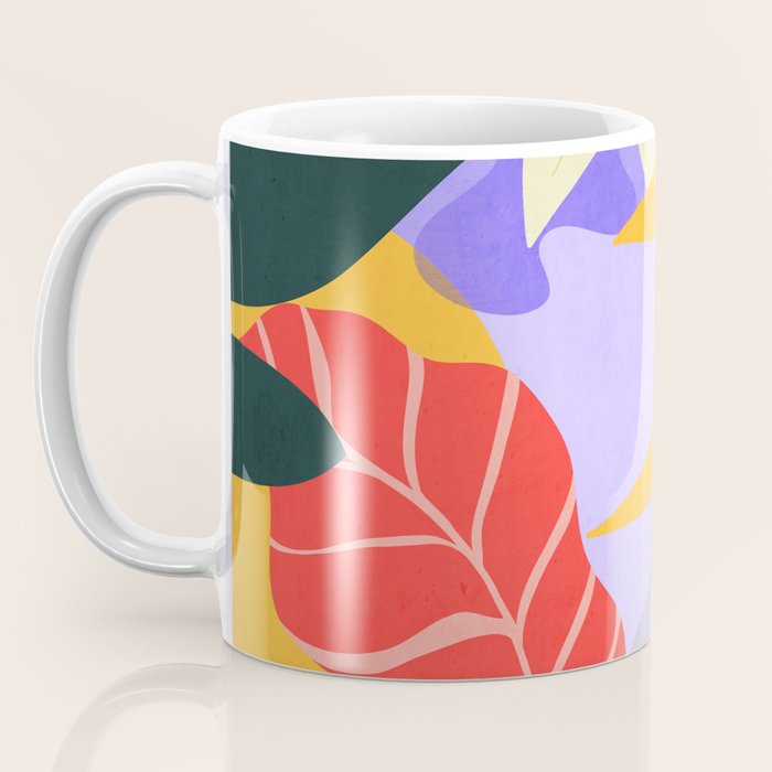 Jungle Abstract 17 Coffee Mug Gallery Image 3
