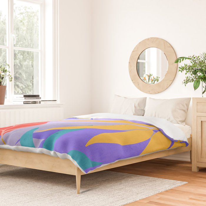 Jungle Abstract 17 Duvet Cover Gallery Image 2