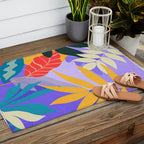 Jungle Abstract 17 Outdoor Rug Gallery Image 2