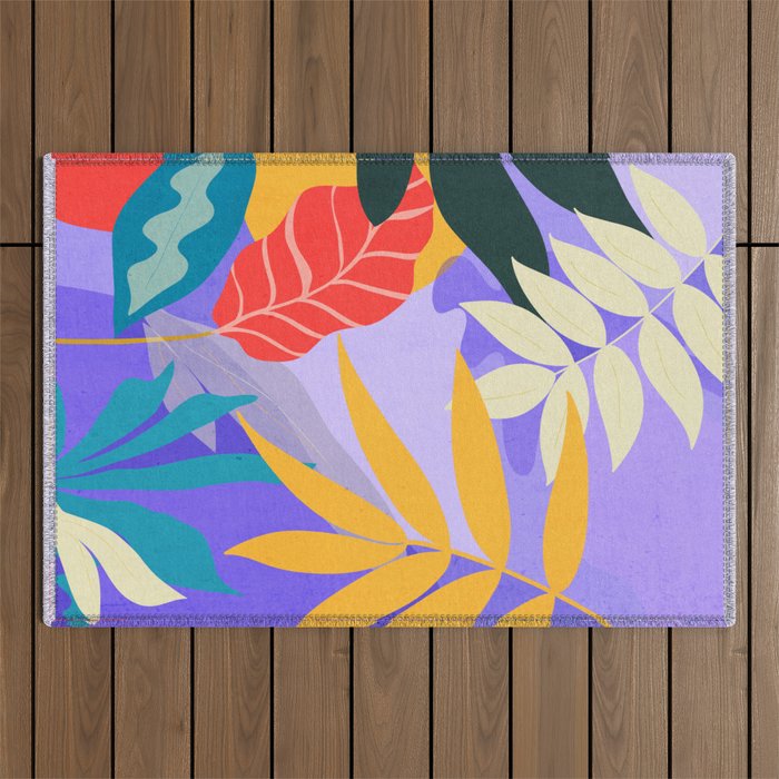 Jungle Abstract 17 Outdoor Rug Gallery Image 1