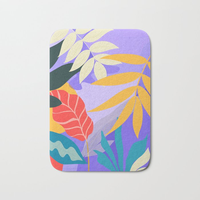 Jungle Abstract 17 Bath Mat Gallery Image 1