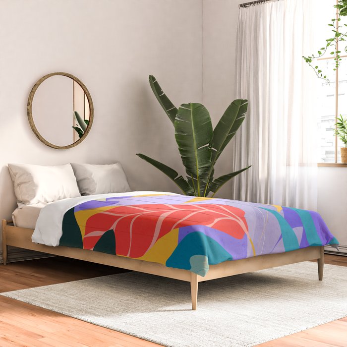 Jungle Abstract 17 Comforter Gallery Image 2