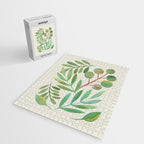 Watercolor Leaves II Jigsaw Puzzle Gallery Image 2