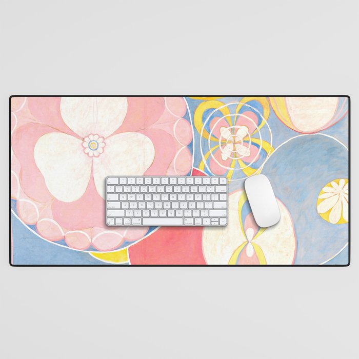 Hilma af Klint "The Ten Largest, No. 02, Childhood, Group IV" Desk Mat Gallery Image 1