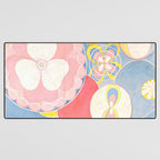 Hilma af Klint "The Ten Largest, No. 02, Childhood, Group IV" Desk Mat Gallery Image 3