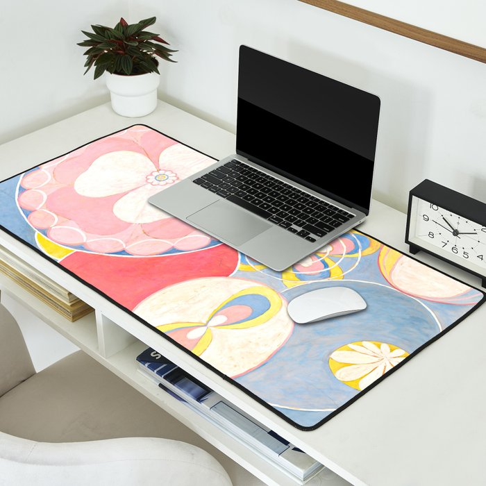 Hilma af Klint "The Ten Largest, No. 02, Childhood, Group IV" Desk Mat Gallery Image 2