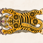 King Of The Jungle 01: Golden Tiger Edition Coffee Mug Gallery Image 2