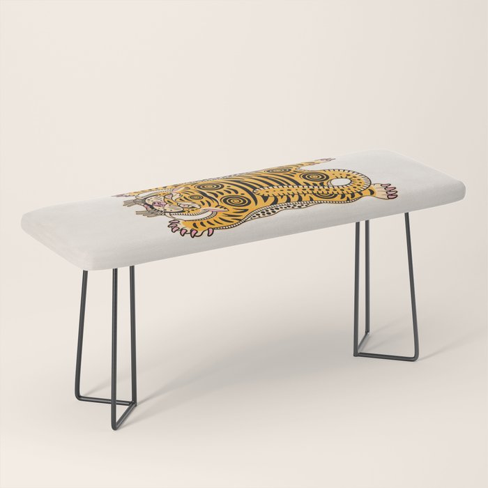 King Of The Jungle 01: Golden Tiger Edition Bench Gallery Image 1