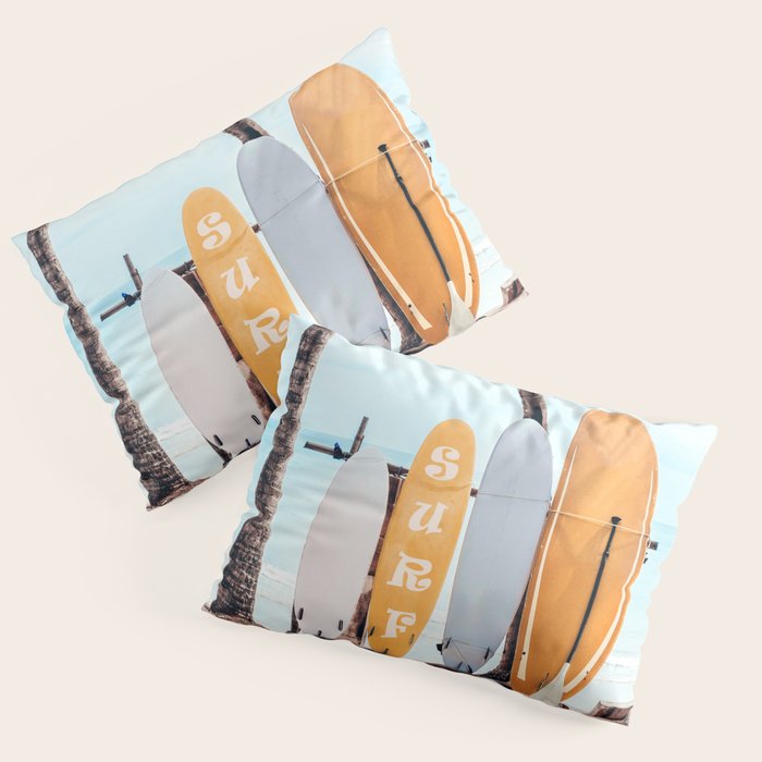 Choose Your Surfboard Pillow Sham Gallery Image 3