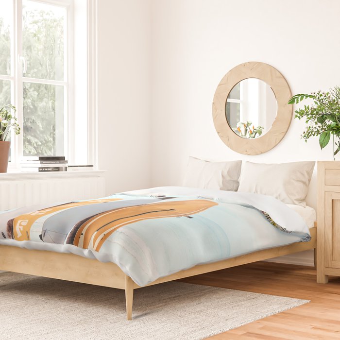Choose Your Surfboard Duvet Cover Gallery Image 2