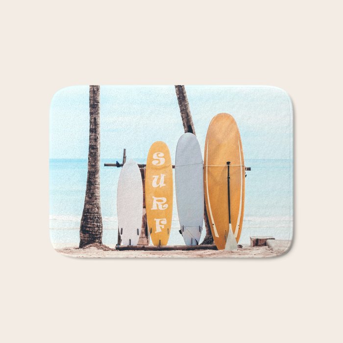 Choose Your Surfboard Bath Mat Gallery Image 1