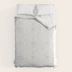 Boho Watercolor Geometric Pattern - Blue Comforter Gallery Image 6
