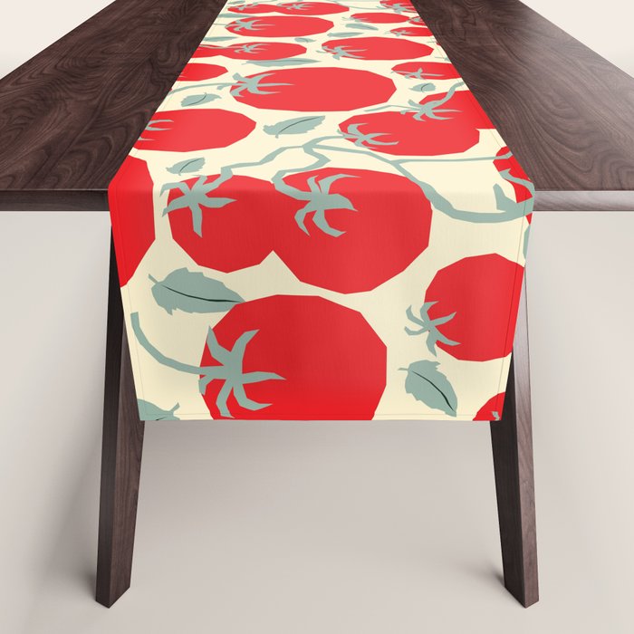 Italian red tomatoes Table Runner Gallery Image 1