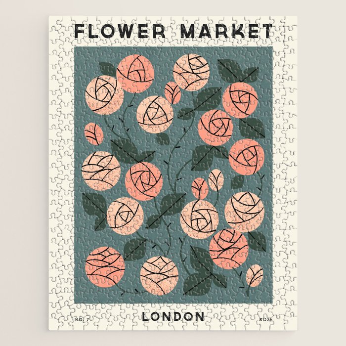 Flower Market No. 7 Jigsaw Puzzle Gallery Image 1