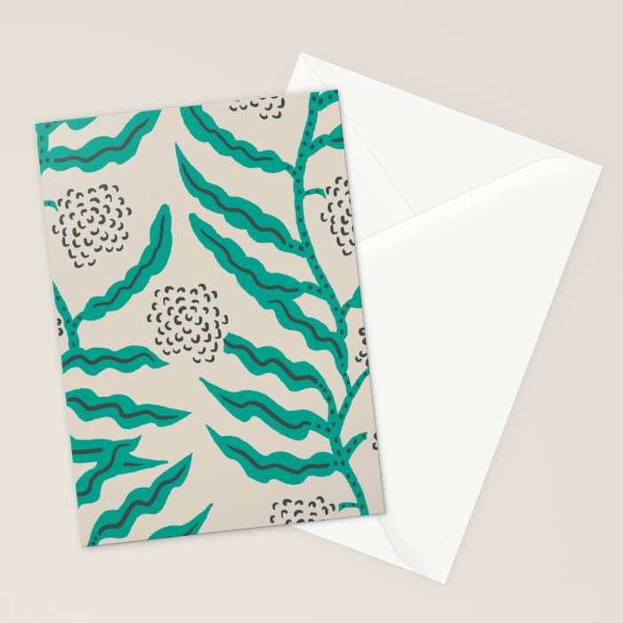LA VILLE VINE MINT Stationery Card Gallery Image 2