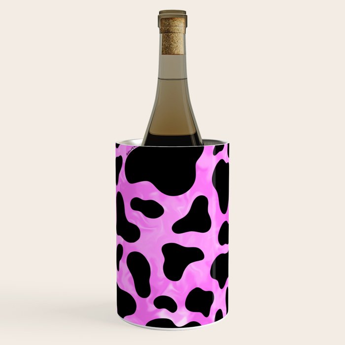 Purple Cow Print Wine Chiller Gallery Image 2