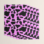 Purple Cow Print Wrapping Paper Gallery Image 3