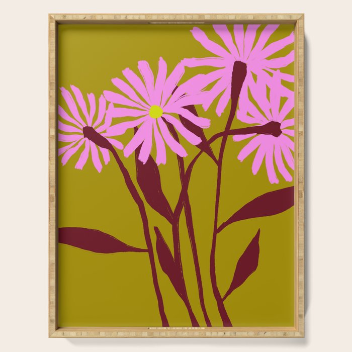 Coneflower Serving Tray Gallery Image 1