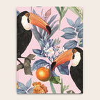 Tucan Garden #pattern #illustration Notebook Gallery Image 4