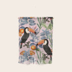 Tucan Garden #pattern #illustration Wall Hanging Gallery Image 1