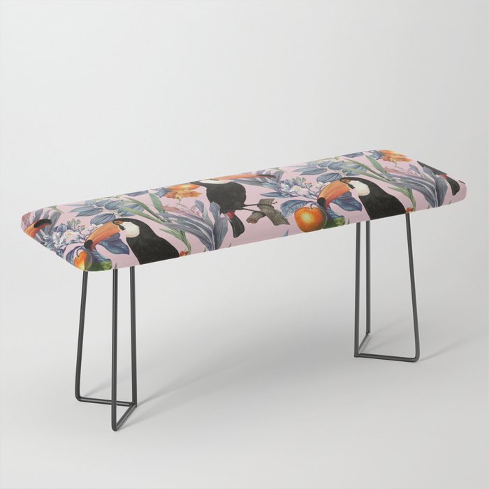 Tucan Garden #pattern #illustration Bench Gallery Image 1
