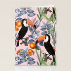 Tucan Garden #pattern #illustration Stationery Card Gallery Image 2
