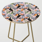Tucan Garden #pattern #illustration Side Table Gallery Image 2