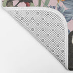 Tucan Garden #pattern #illustration Bath Mat Gallery Image 2