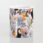 Tucan Garden #pattern #illustration Coffee Mug Gallery Image 4
