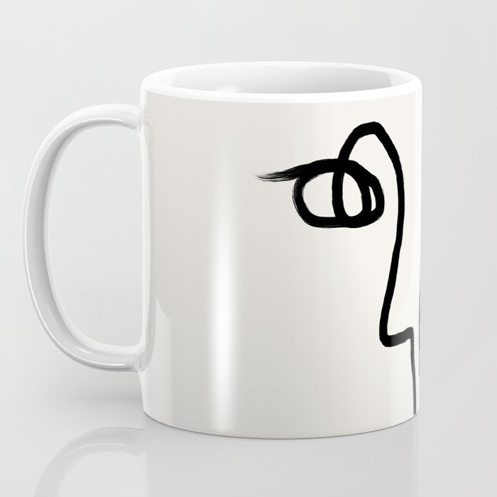 Faces | Black Coffee Mug Gallery Image 3