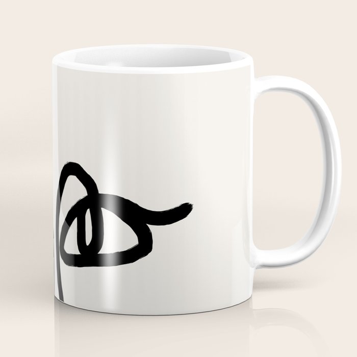 Faces | Black Coffee Mug Gallery Image 1